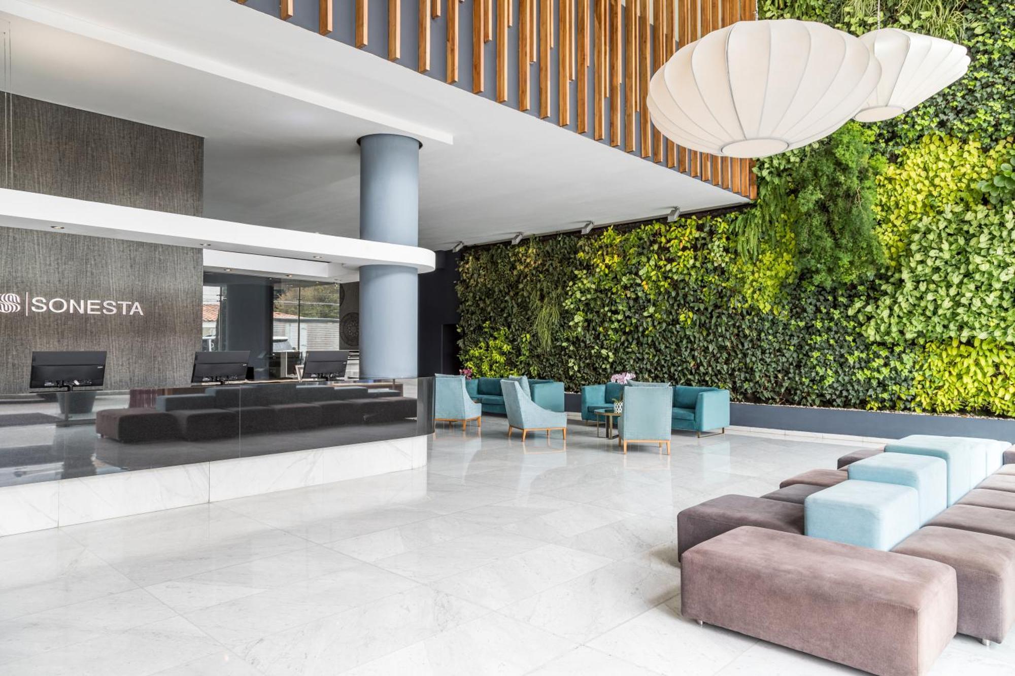 Sonesta Hotel Богота Экстерьер фото Lobby of the hotel