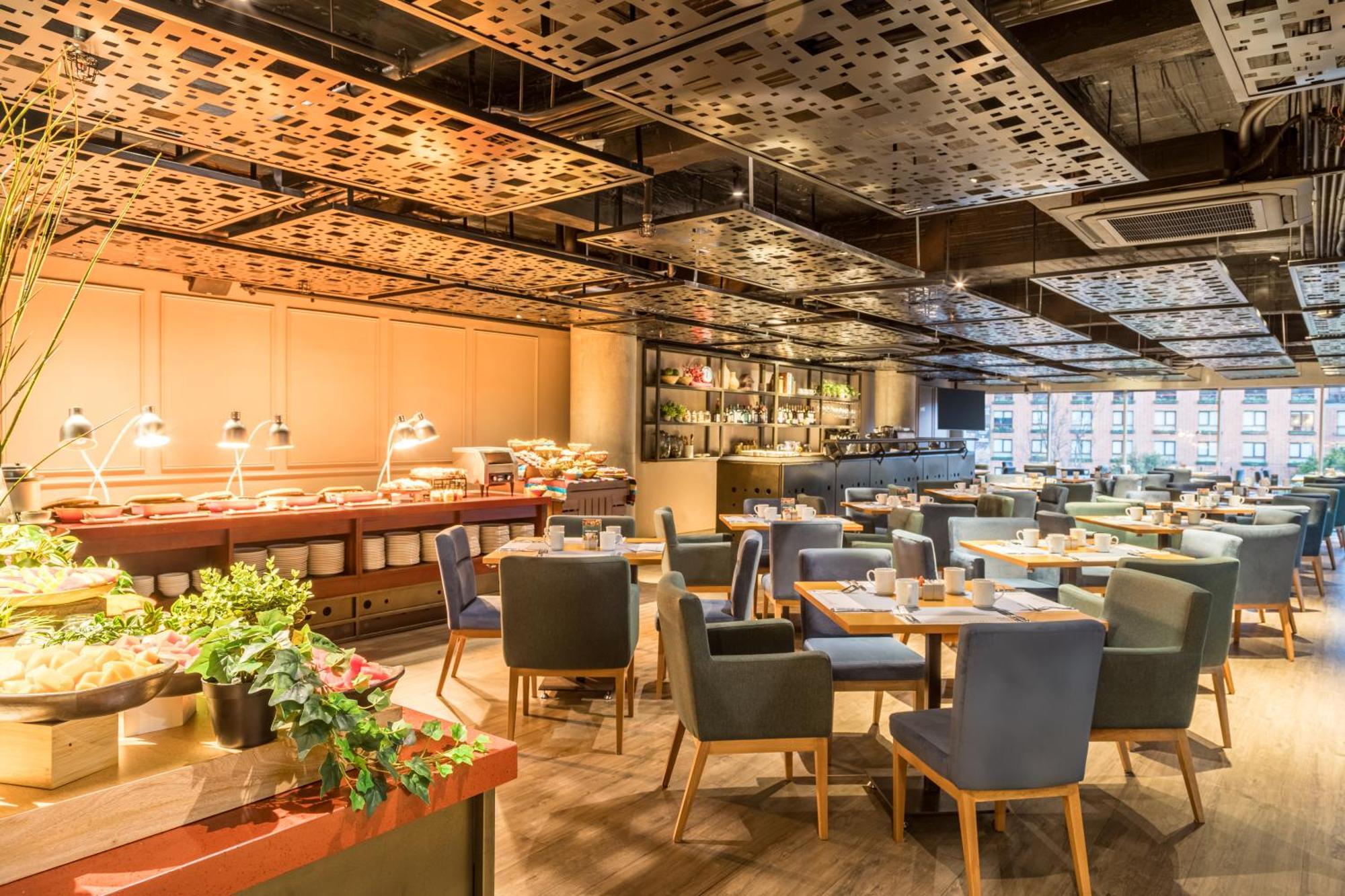 Sonesta Hotel Богота Экстерьер фото The interior of the restaurant